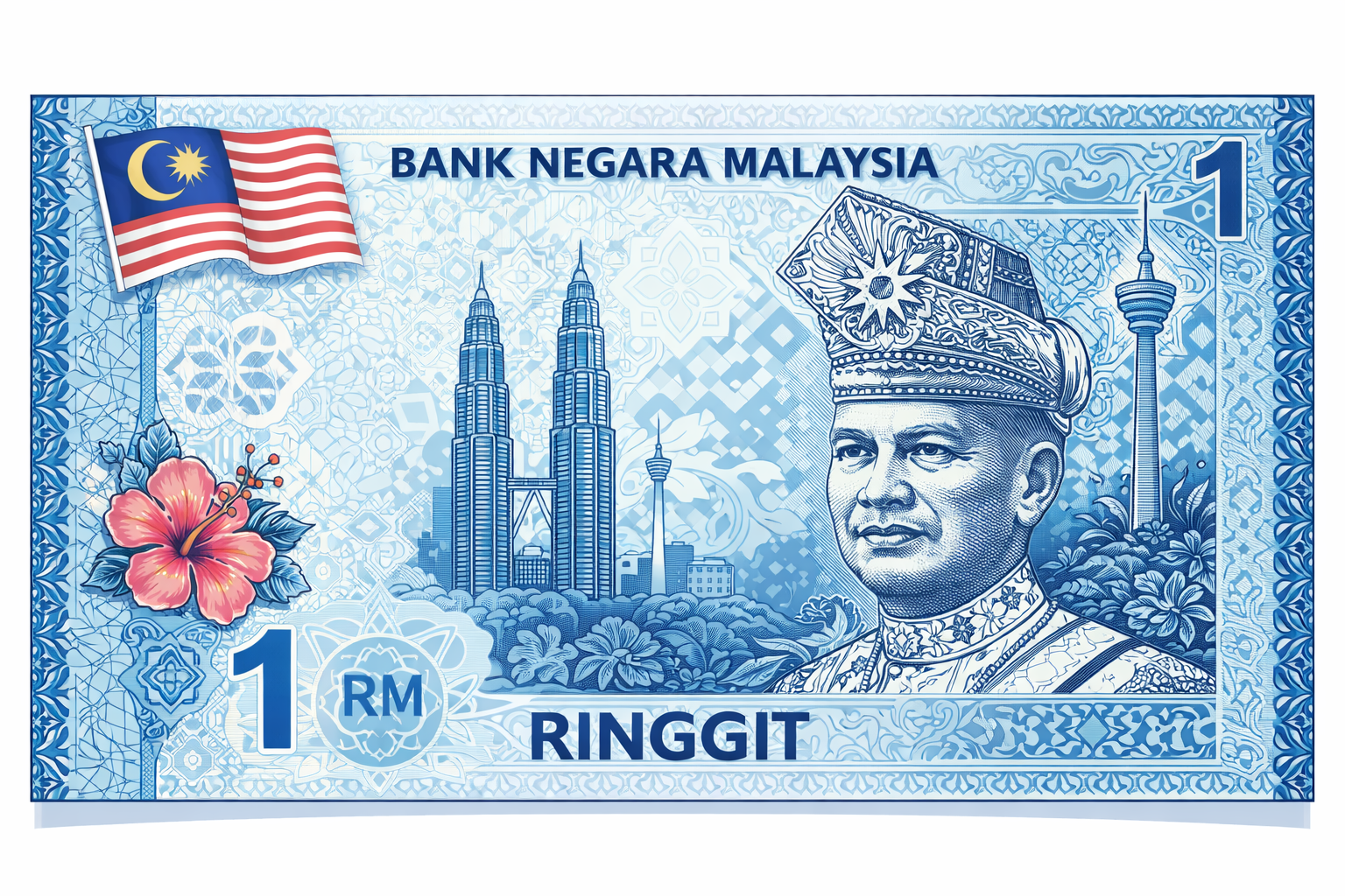 RM1 x 100 Keping